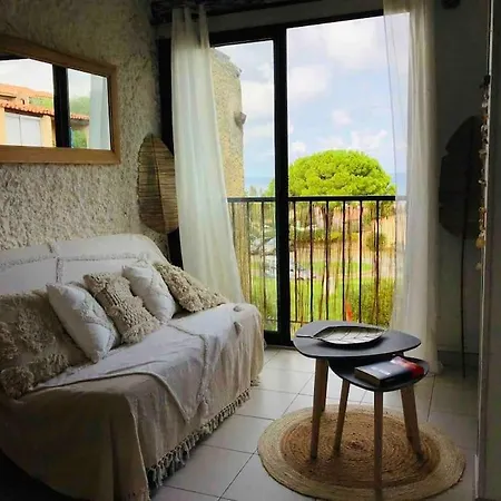 Beau Et Confortable 2 Pieces Vue Mer/maquis لوميو