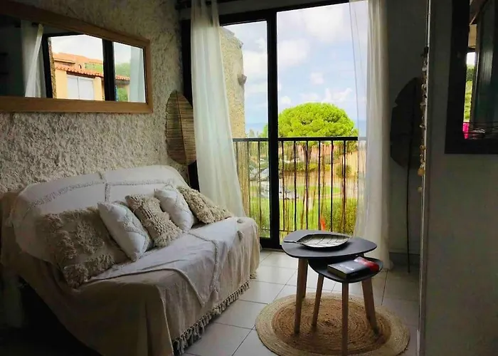 Beau Et Confortable 2 Pieces Vue Mer/maquis Lumio (Corsica)